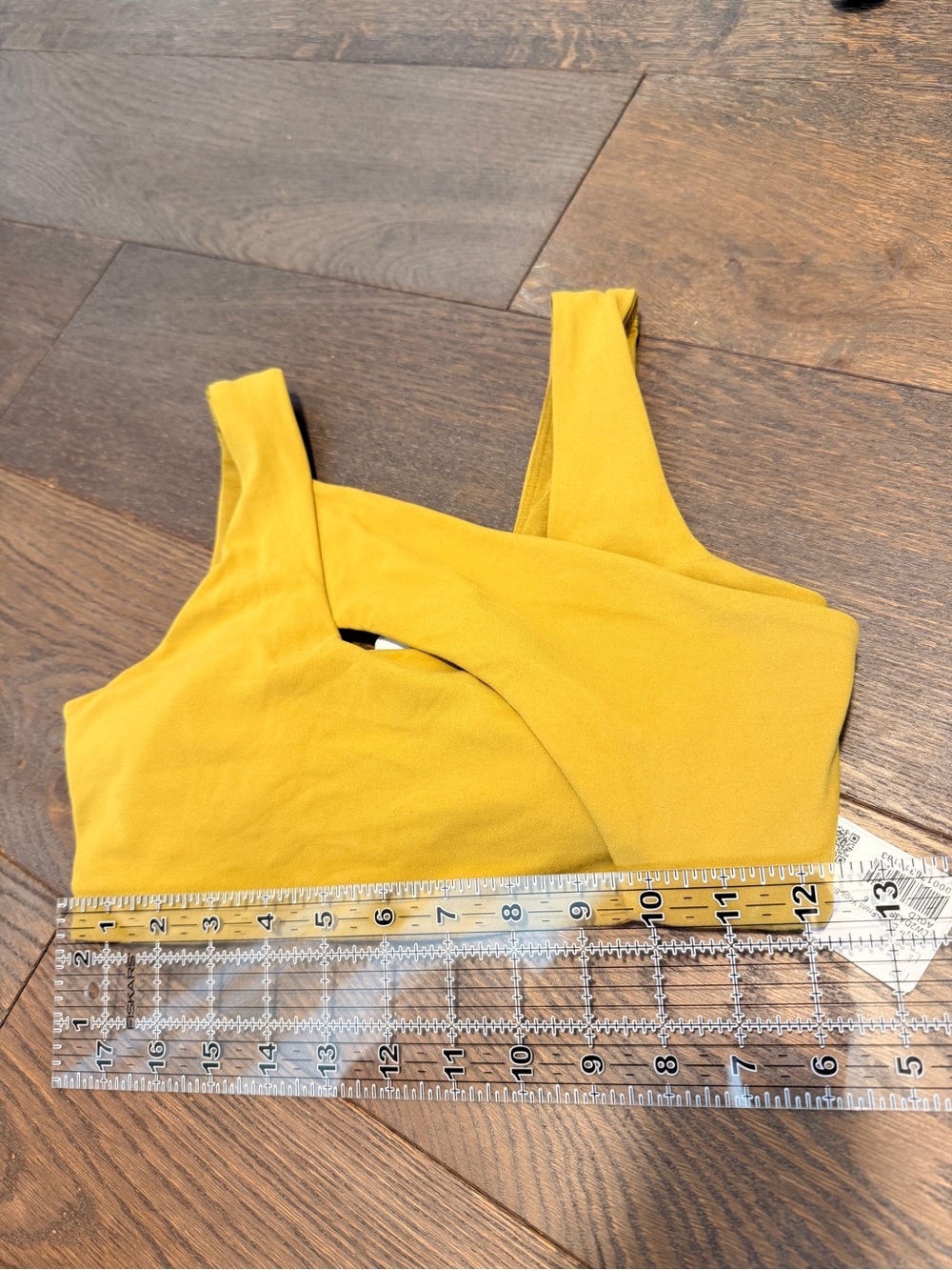 lululemon Nulu Cross-Front Yoga Bra in Auric Gold - Picture 9 of 10